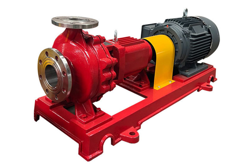 IH سری فولاد ضد زنگ پمپ گریز از مرکز افقی / NaOH پمپ / پمپ اب دریا / پمپ لای